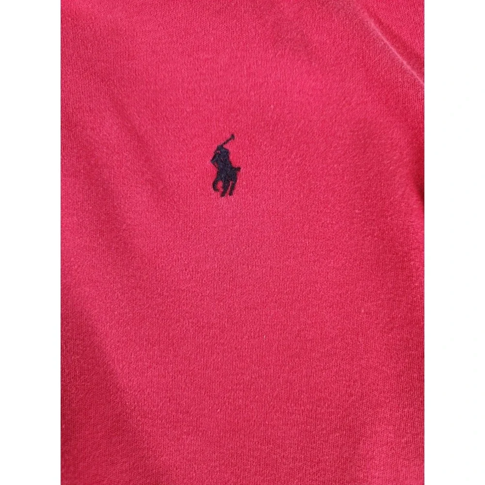 Vintage Polo Ralph Lauren Polo‎ Mens Size Medium Short Sleeve USA Made Red